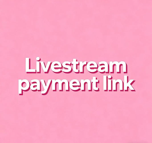 Payment link for the livestream