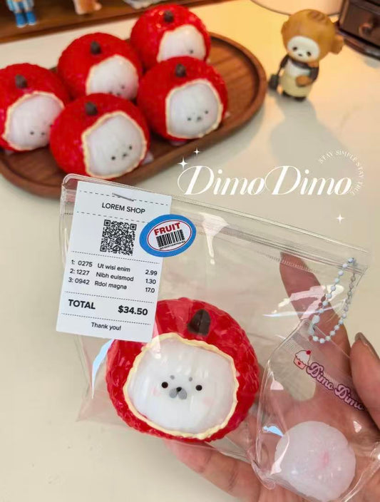Lychee seal squishy